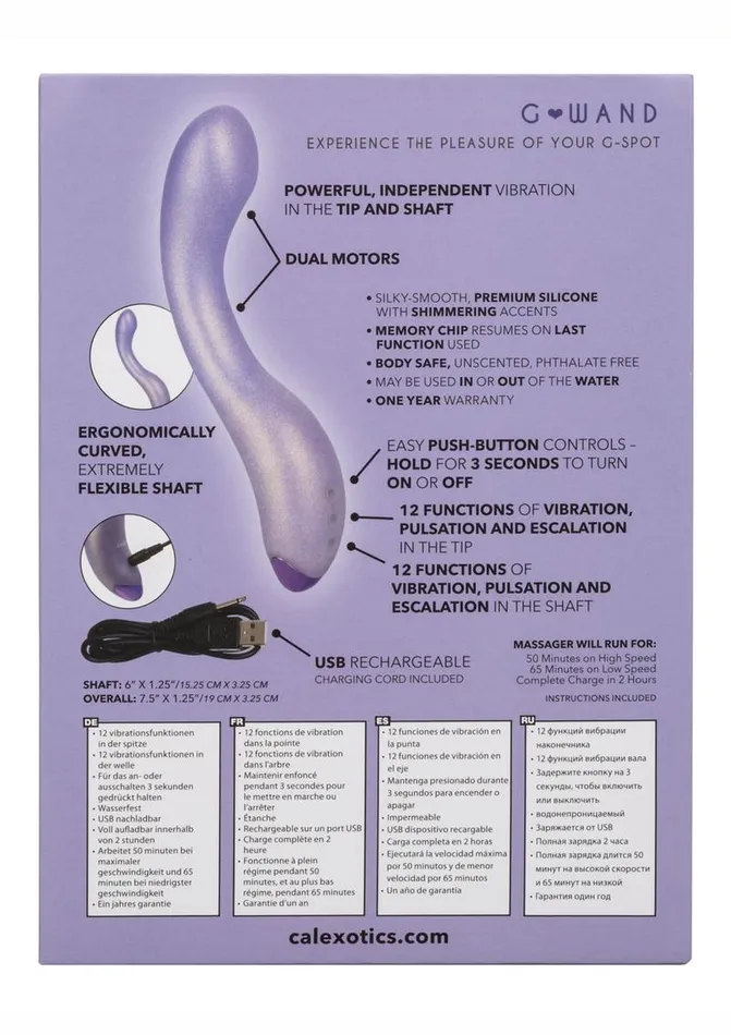 GLove Female Sex Toys GLove GWand Rechargeable Silicone Vibrator