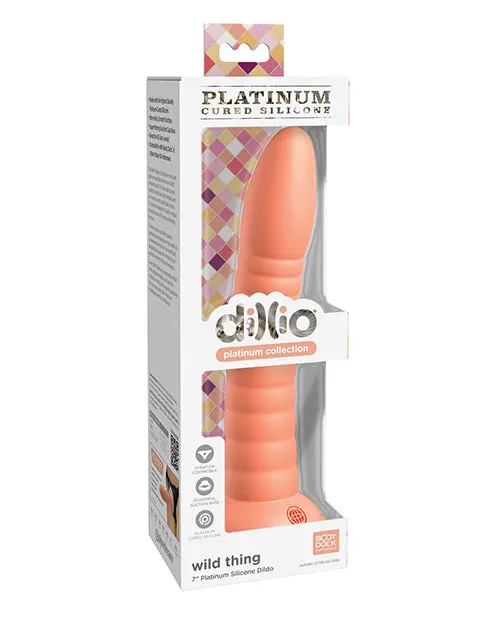 Dildos Pipedream Products Dillio Platinum 7 Inch Wild Thing Silicone Dildo