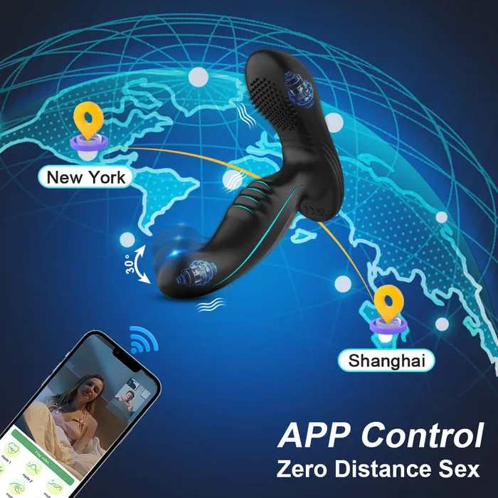 Touch Honey Anal MurdererFingerlike Wiggle Dual Vibrating Prostate Massager Anal Butt Plug Vibrator Touch Honey Anal MurdererFingerlike Wiggle Dual Vibrating Prostate Massager Anal Butt Plug Vibrator