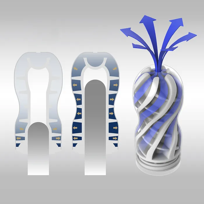 TENGA STORE EUROPE Male Sex Toys PREMIUM TENGA AIR FLOW CUP