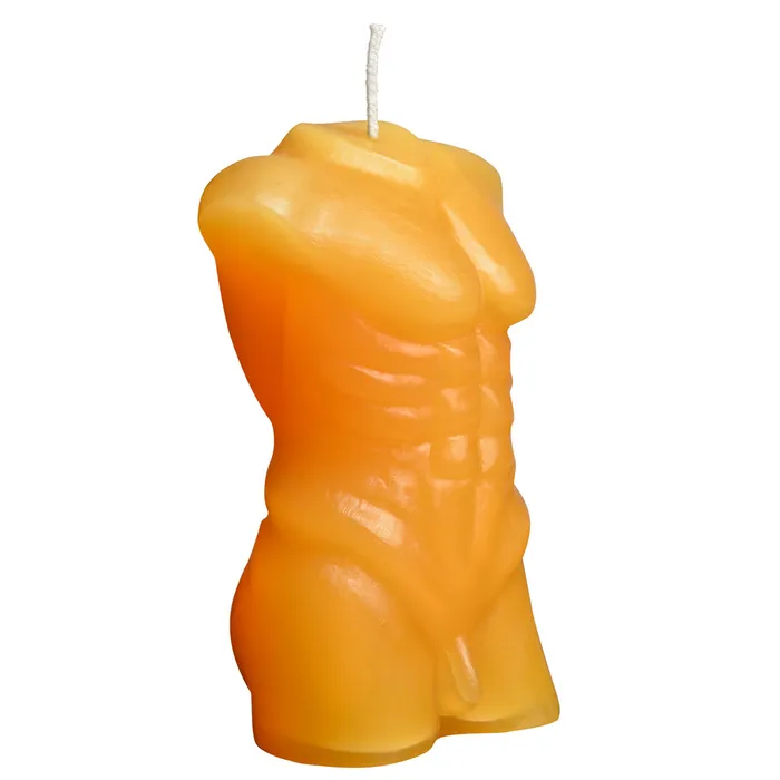 LaCire Muscular Male Drip Candle Torso Form IV Sportsheets Male Sex Toys