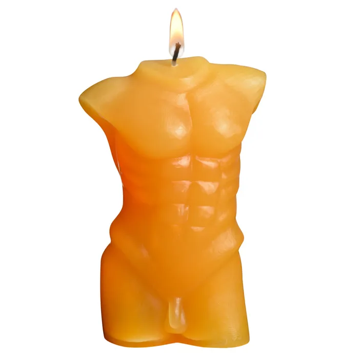 LaCire Muscular Male Drip Candle Torso Form IV Sportsheets Male Sex Toys