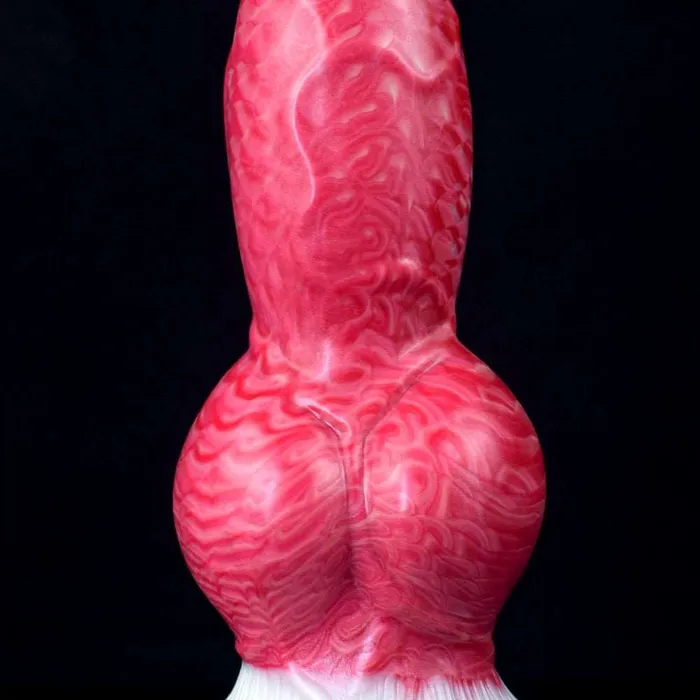 Female Sex Toys DirtyToyz Erebus Lifelike Canine Dog Dildo with Knot in 3 Sizes Hellfire Color Female Sex Toys DirtyToyz Erebus Lifelike Canine Dog Dildo with Knot in 3 Sizes Hellfire Color