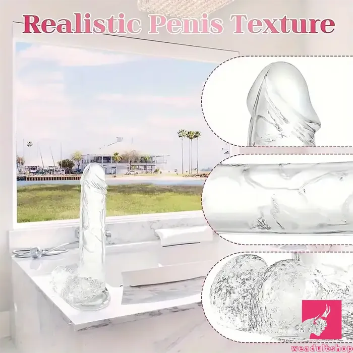 Dildos Weadultshop 73in Clear Real Skin Like Dildo For Female Male Love Pleasure Love