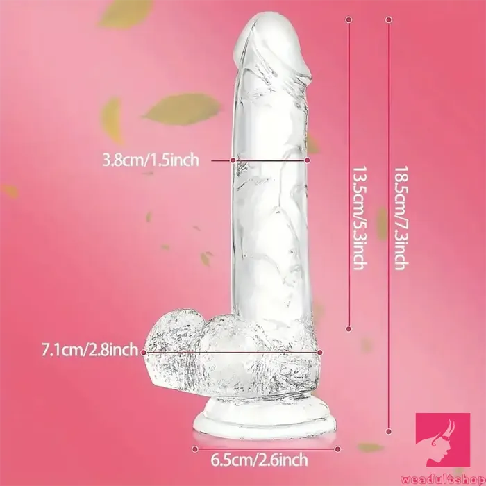 Dildos Weadultshop 73in Clear Real Skin Like Dildo For Female Male Love Pleasure Love