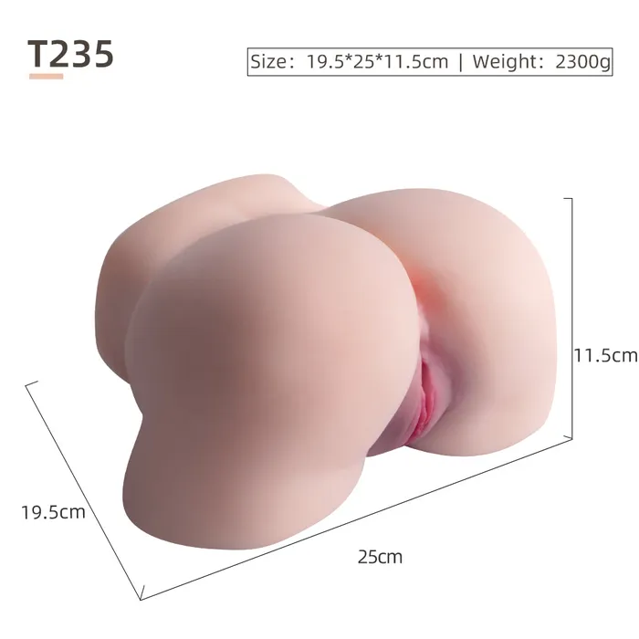 Male Sex Toys Yuan Shi Ren A322 51lbFake Booty Pussy and Anal Mini Ass Doll Cheap Mens Sex Toys