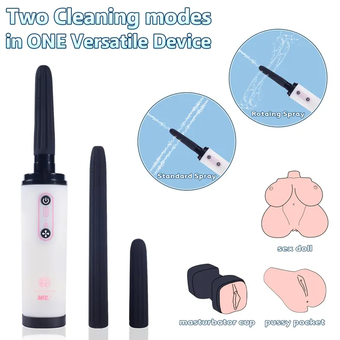 MRLSEXDOLL Male Sex Toys MRLSEXDOLL Automatic Cleaning Douche for Male Masturbator